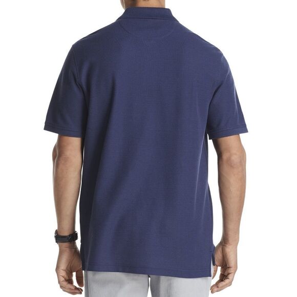 Izod Navy Blue Short Sleeve Polo Shirt Size Small NWT - Picture 3 of 4